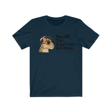 Load image into Gallery viewer, Cool Cats & Kittens- Carole F. Baskin - Unisex Jersey Short Sleeve Tee