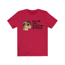 Load image into Gallery viewer, Cool Cats & Kittens- Carole F. Baskin - Unisex Jersey Short Sleeve Tee
