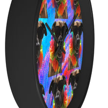 Load image into Gallery viewer, Island time- Featuring Gypsy- Wall clock
