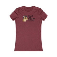 Load image into Gallery viewer, Cool Cats and Kittens- (adult Version) - Women's Favorite Tee