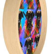 Load image into Gallery viewer, Island time- Featuring Gypsy- Wall clock