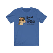 Load image into Gallery viewer, Cool Cats & Kittens- Carole F. Baskin - Unisex Jersey Short Sleeve Tee