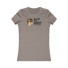 Load image into Gallery viewer, Cool Cats and Kittens- (adult Version) - Women's Favorite Tee