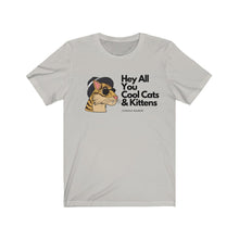 Load image into Gallery viewer, Cool Cats & Kittens - Kid Friendly -Unisex Jersey Short Sleeve Tee