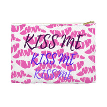 Load image into Gallery viewer, Kiss me- make up /Accessory Pouch