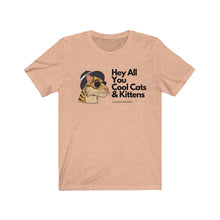 Load image into Gallery viewer, Cool Cats & Kittens - Kid Friendly -Unisex Jersey Short Sleeve Tee