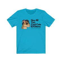 Load image into Gallery viewer, Cool Cats & Kittens- Carole F. Baskin - Unisex Jersey Short Sleeve Tee