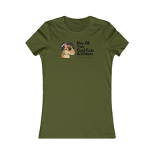 Load image into Gallery viewer, Cool Cats and Kittens- (adult Version) - Women's Favorite Tee