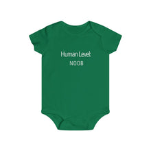 Load image into Gallery viewer, Human Level: Noob - Infant Onesie