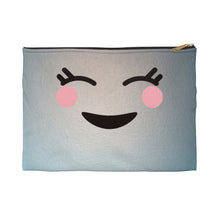 Load image into Gallery viewer, Faces- Make-up / Accessory Pouch
