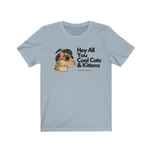 Load image into Gallery viewer, Cool Cats & Kittens - Kid Friendly -Unisex Jersey Short Sleeve Tee
