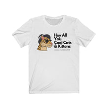 Load image into Gallery viewer, Cool Cats &amp; Kittens- Carole F. Baskin - Unisex Jersey Short Sleeve Tee
