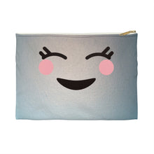 Load image into Gallery viewer, Faces- Make-up / Accessory Pouch
