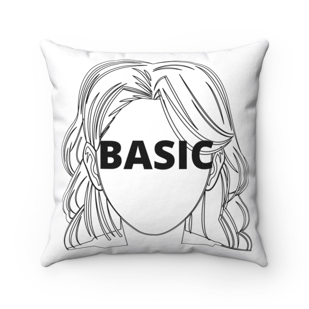 BASIC- Spun Polyester Square Pillow