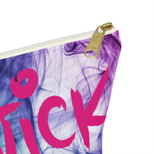 Load image into Gallery viewer, Lipstick- Make-up/ Accessory Pouch w T-bottom
