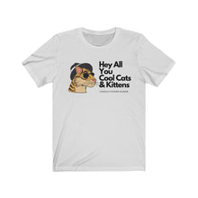 Load image into Gallery viewer, Cool Cats &amp; Kittens- Carole F. Baskin - Unisex Jersey Short Sleeve Tee
